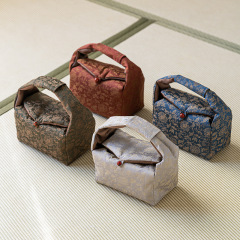 一品造物織錦戶外旅行茶具提梁收納袋茶事包便攜蓋碗杯茶壺收納盒