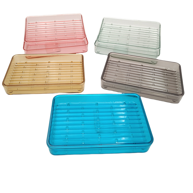 G1323 8076 caja de jabón transparente boutique al por mayor simple caja de jabón de lavandería caja de jabón de lavado a prueba de humedad impermeable image 4