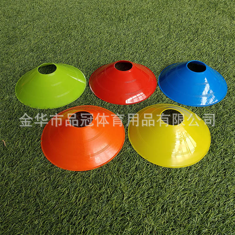 Marcadores engrosados, marcadores de disco, obstáculos de entrenamiento de fútbol, materiales de entrenamiento de agilidad, fabricantes de entrenamiento de fútbol de baloncesto al por mayor
