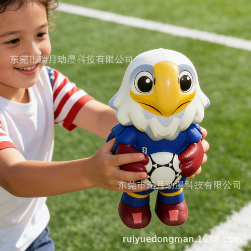 2026 World Cup Mascot Toy Squeeze Toy World Cup Football Merchandise Doll Football Fan Souvenir 2026 World Cup Mascot Toy Squeeze Toy World Cup Football Merchandise Doll Football Fan Souvenir