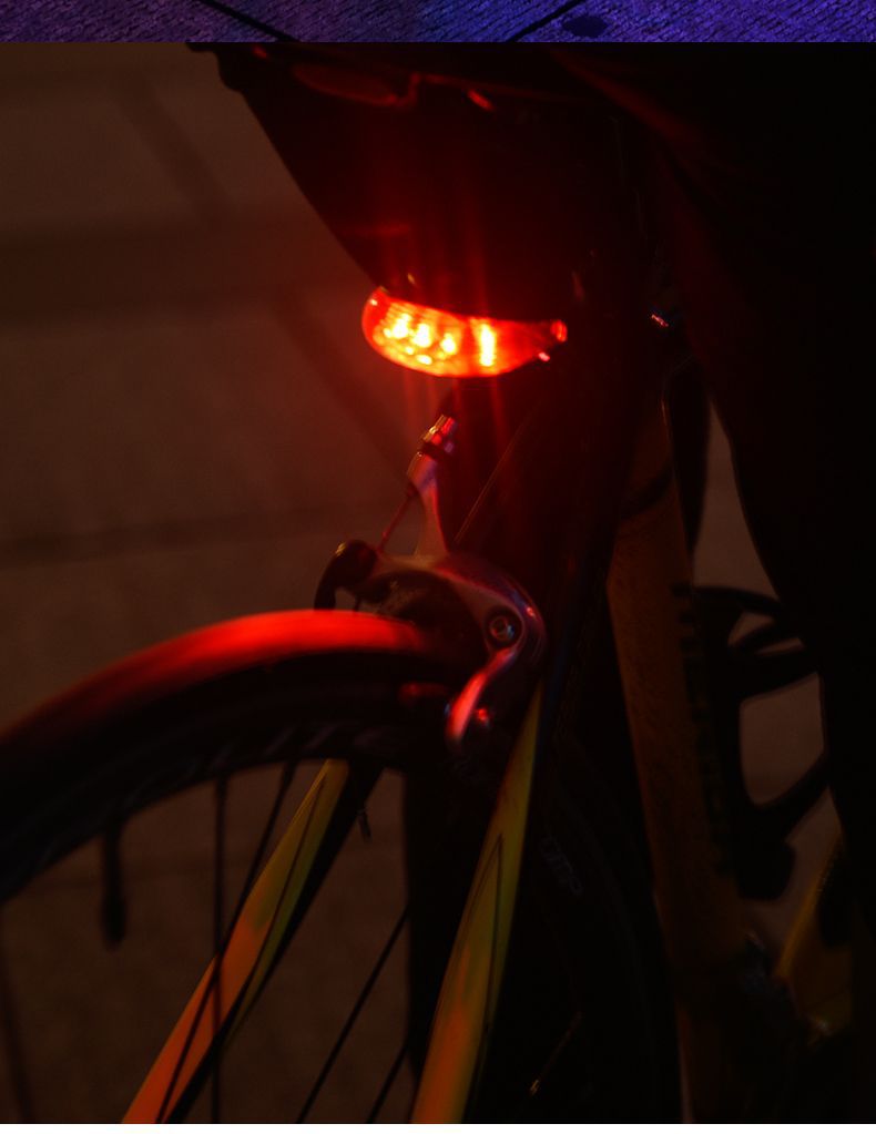 Fahrrad Schwanz Mountainbike Nacht Reiten Laser Blinkende Hinten Radfahren Warnung Flash Licht Ausrüstung Zubehör_voghion.com