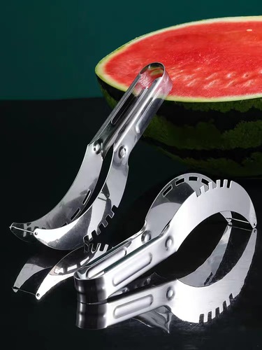 Stainless steel watermelon slicer fruit slicer multifunctional watermelon cutter cantaloupe cutter watermelon cutter