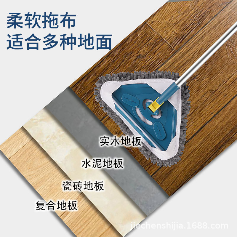 Household Cleaning Kitchen Tile Wall Cleaning Ceiling Ceiling Spider Web Roof Extension Small Mop
