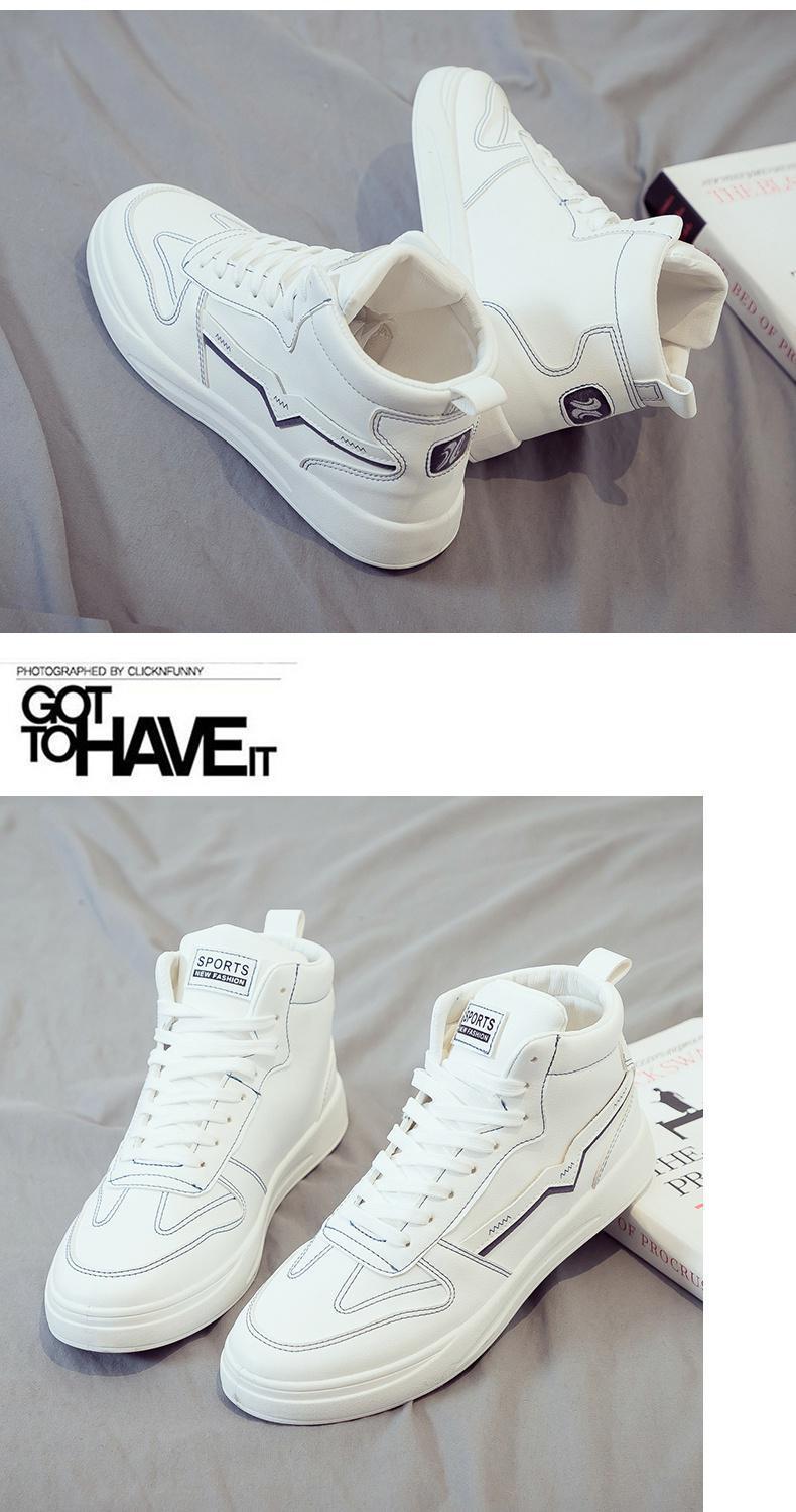 Chaussures de sport décontractées et polyvalentes en toile blanche pour hommes, nouvelle édition coréenne du printemps 2024_voghion.com