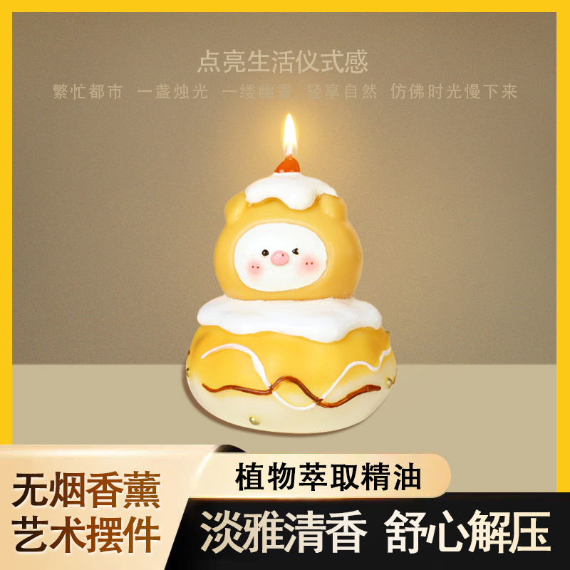 Pastel transfronterizo Velas de aromaterapia Velas de lujo de nicho Adornos de alta gama Velas de fragancias navideñas Recuerdos Regalos navideños