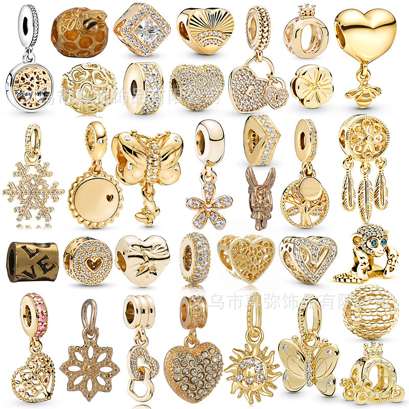 Panjia Classic Accessories Golden Family Tree Snowflake. Dream catcher diy style bracelet factory supply wholesale