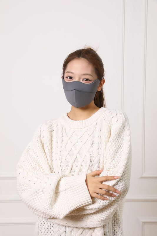 高颜值5D立体保暖口罩防风女可水洗秋冬款透气运动骑行防寒面罩|undefined