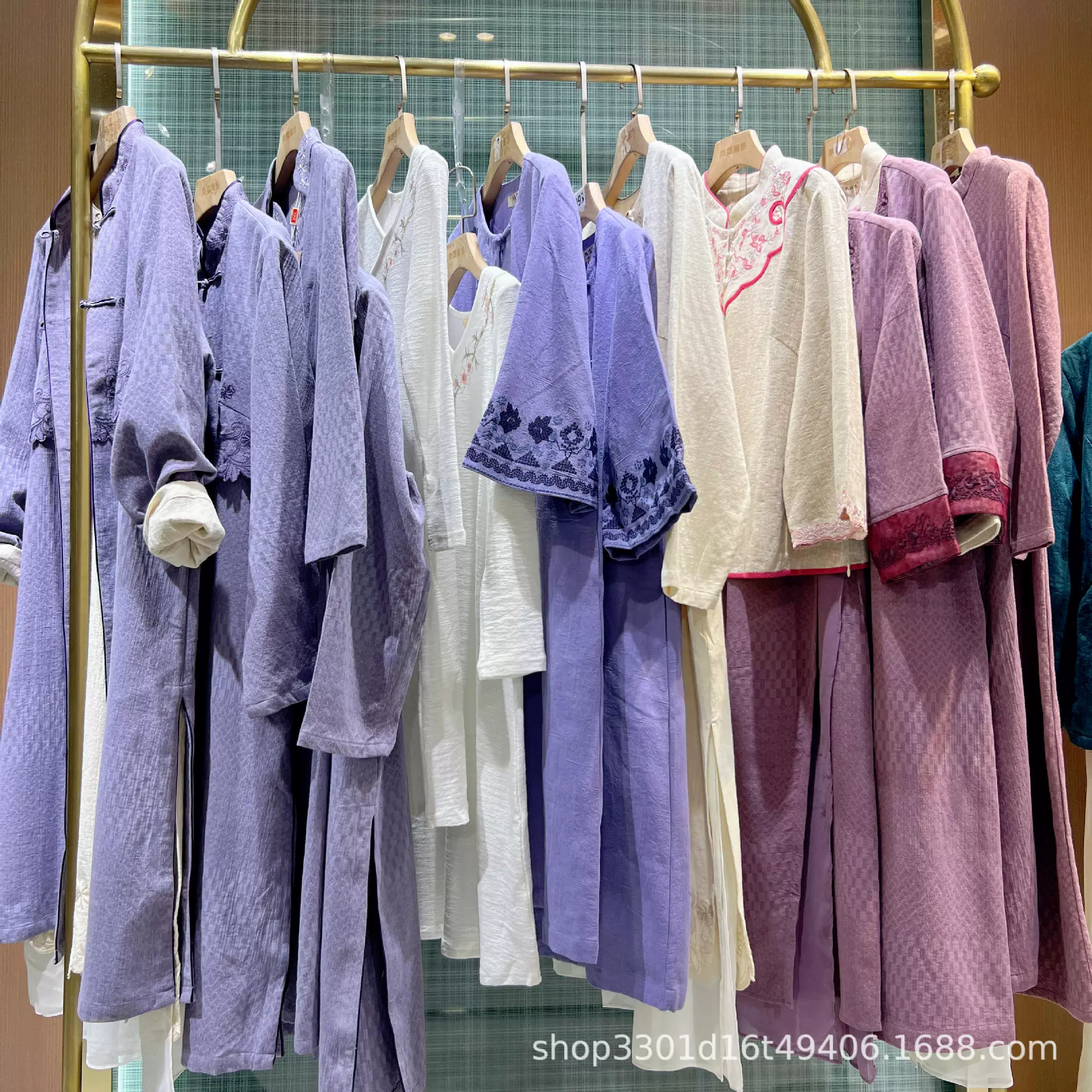 Распродажа брендового магазина: легкая китайская льняная одежда, новая китайская женская одежда оптом, финальный склад, поставка в физический магазин