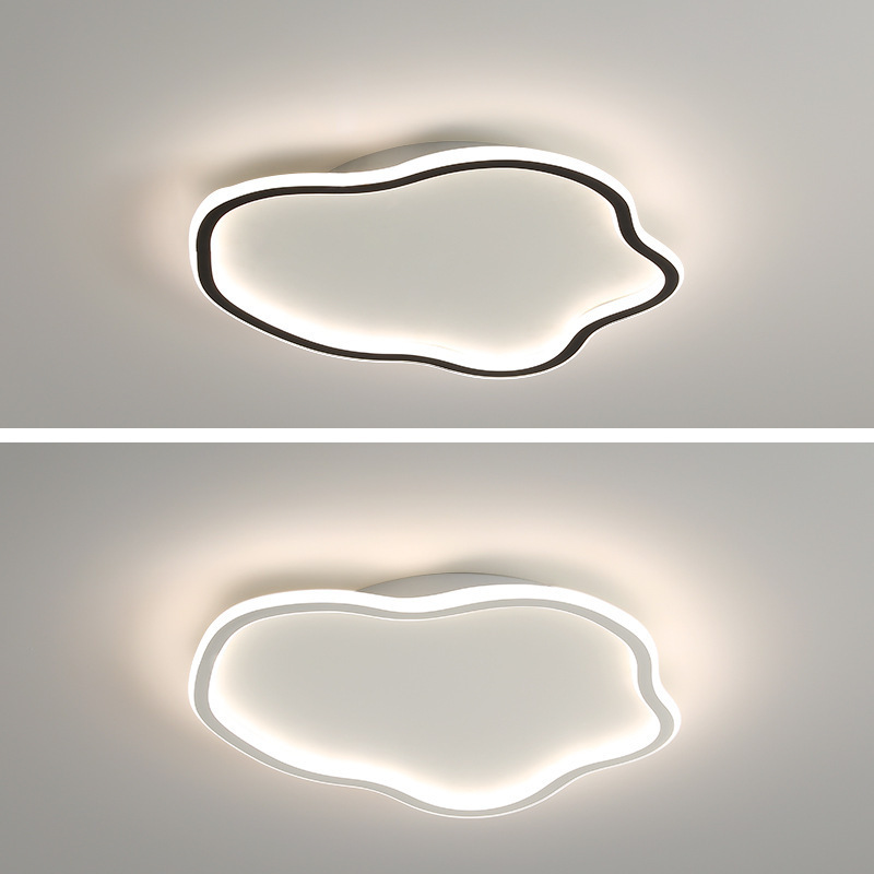 lámpara de techo creativa lámpara de techo simple led niños lámpara de habitación de niños y niñas dormitorio completo lámpara de luz de nube