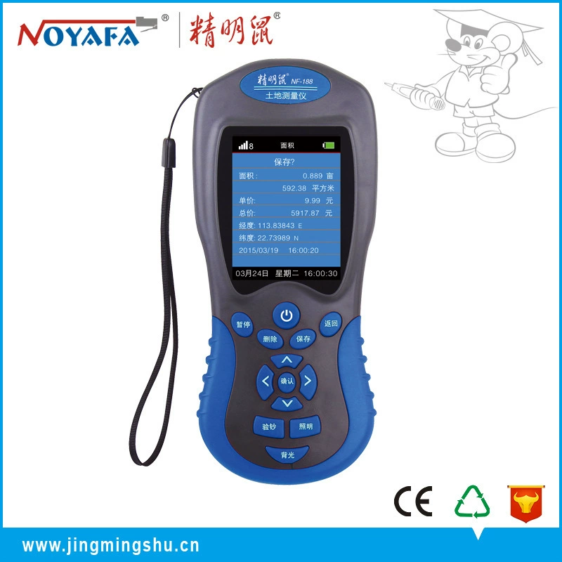 Jingming Mouse NF-188 оптом английский измерительный прибор му портативный GPS измерительный прибор для измерения площади сельскохозяйственных угодий