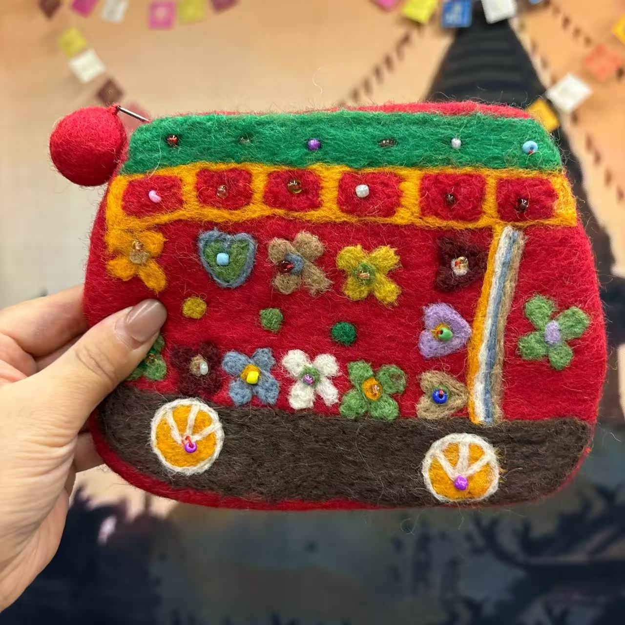 빅 레드 (꽃 색의 임의 배열)