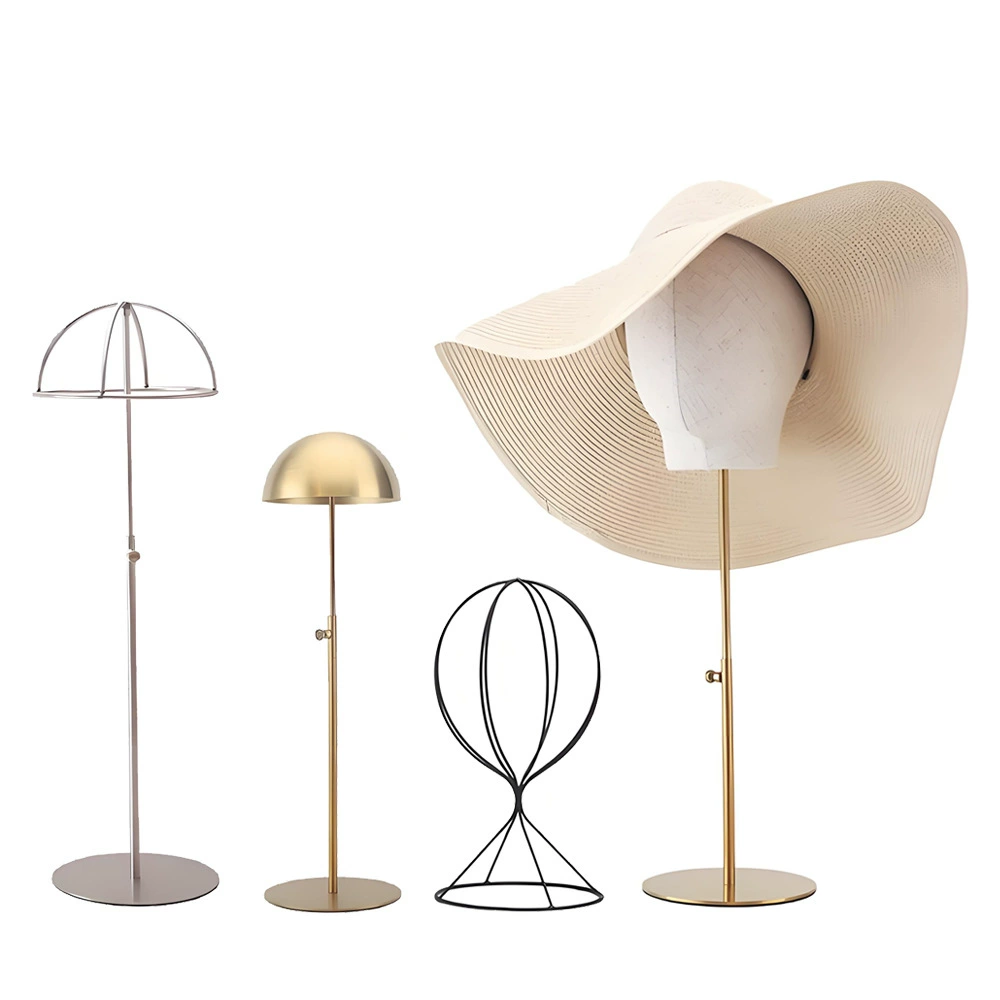 Hat, stand, mannequin head stainless steel for commercial use, new collection