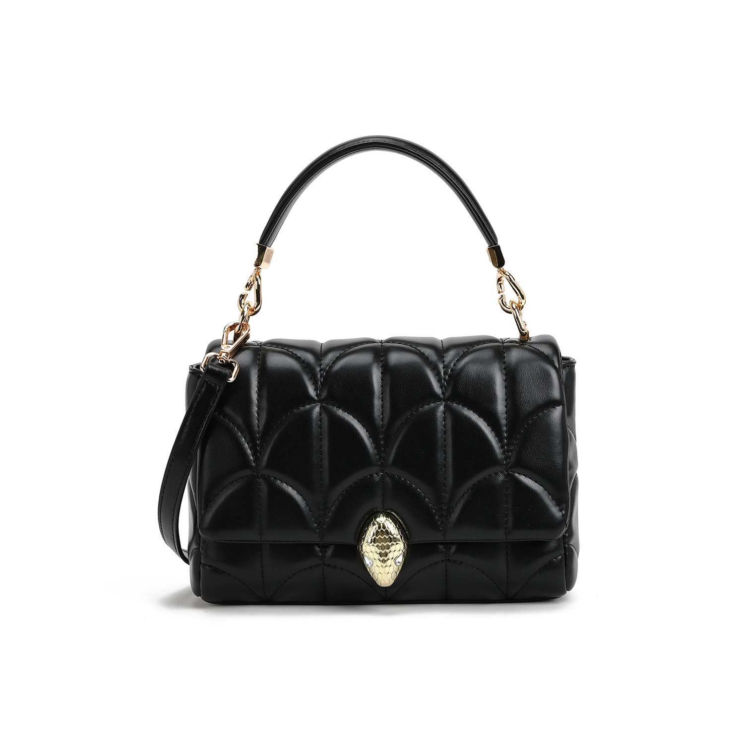 2024 Spring New Chain Small Square Bag High-End Popular Shoulder Bag Small Fragrance Style Fashion Easiest for Match Crossbody Bag for Women