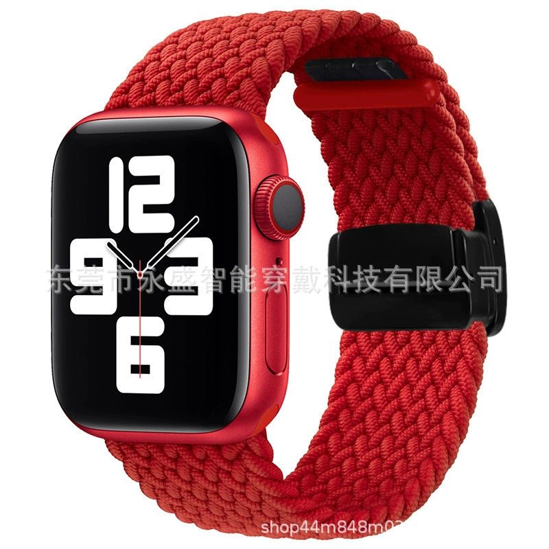 Подходит к браслету на руку Apple Nylon braided watch strap магнитная складная пряжка iwatch23456789 представитель пояс