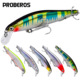 Shallow Diving Minnow Lures Sinking Hard Baits Fresh Water Bass Swimbait Tackle Gear