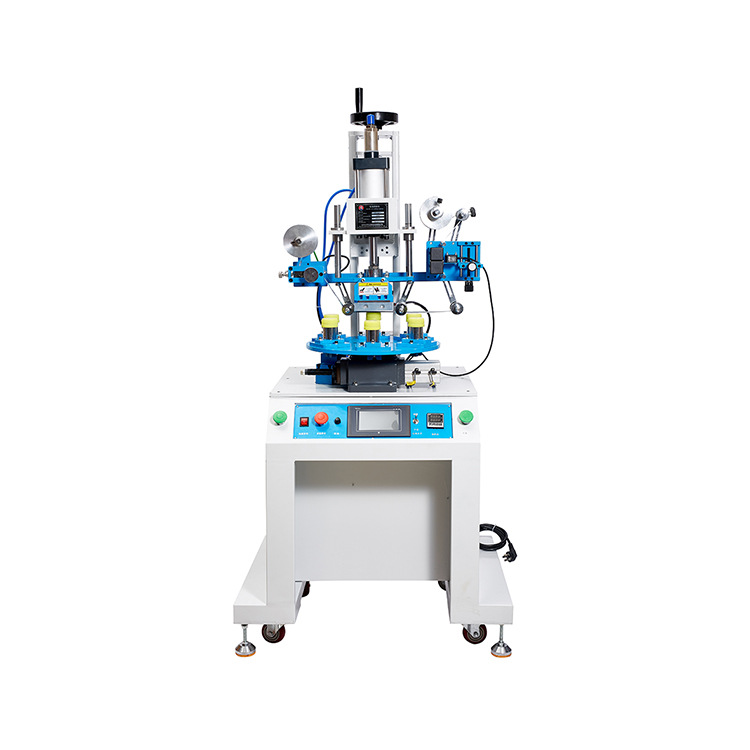 气动烫金机自动收纸皮革纸张大LOGO转标机精密烫金