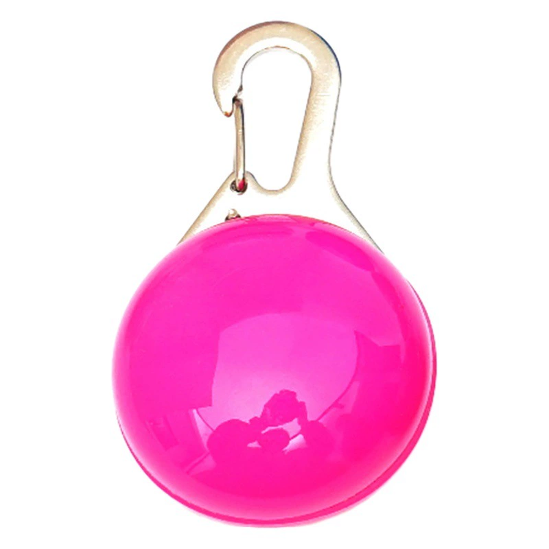 TEMU Pet светящиеся подвески светодиодные ночные огни для собак Аксессуары силиконовые аксессуары световые украшения антипотерянный свет для собак