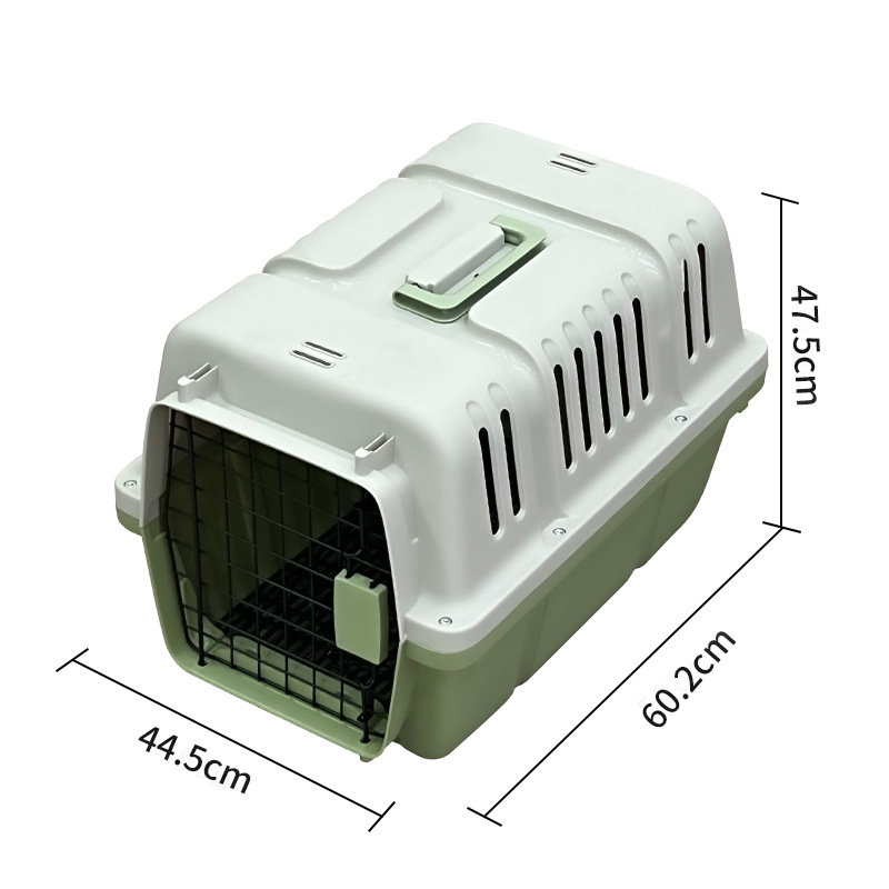 Caja de Transporte Portátil para Mascotas de PP Desmontable para Viajes