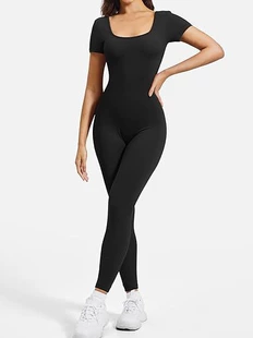 Цветной спортивный комбинезон, одежда для зала, йога, европейский стиль, обтягивающий, для бега