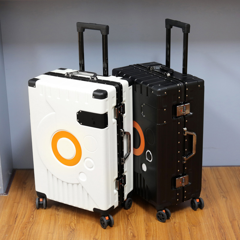 capacious universal fashionable suitcase for men and women