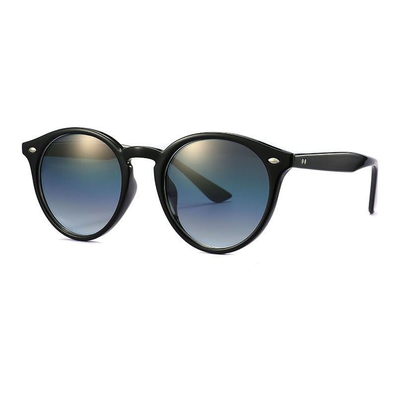Fashionable Ts-2180S Glass Sunglasses for Men and Women Large Frame Trendyy Women's Export Retro Glasses Frame Wholesale Direct Sales
