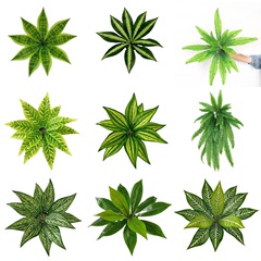 シミュレーション緑植工事緑化景観壁面室内装飾偽葉小緑植ペルシャシダ類模造植物壁