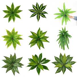 仿真绿植工程绿化景观墙面室内装饰假叶子小绿植波斯蕨类仿植物墙