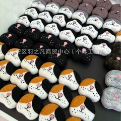 猫ひげ収納漫画冷蔵庫マグネットウールフェルトヘアアクセサリー衣類バッグアクセサリー源工場