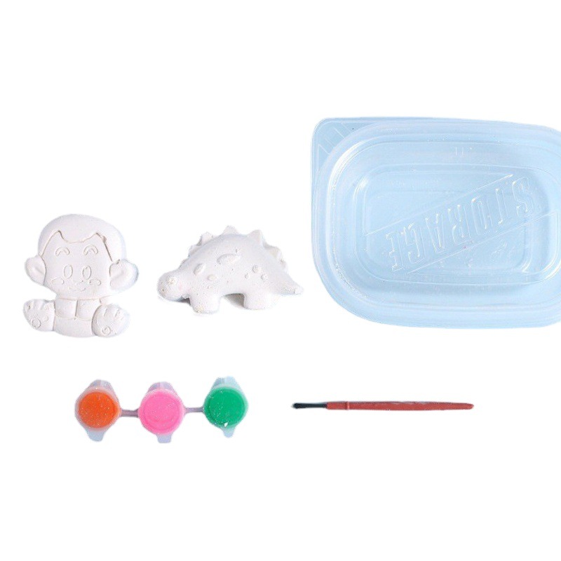 Muñecos de Yeso para Pintar para Niños de Plástico
