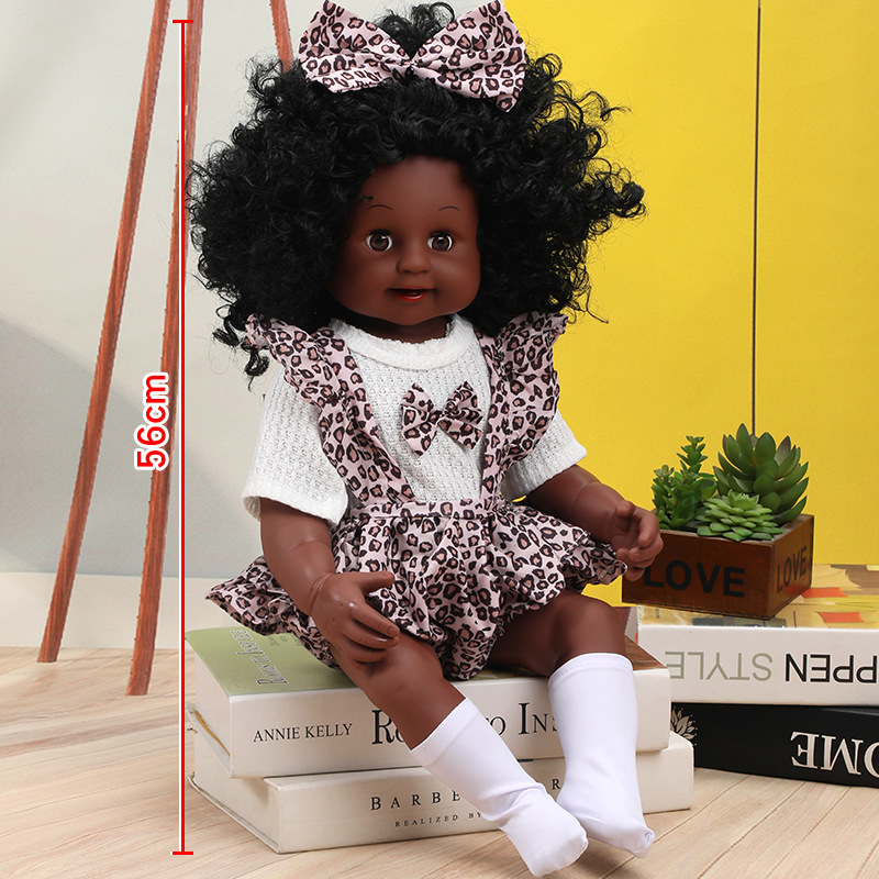 56 cm Rebirth Simulación de regalos de Barbie Baby Soft Girls Toy Set Muñecas para niños