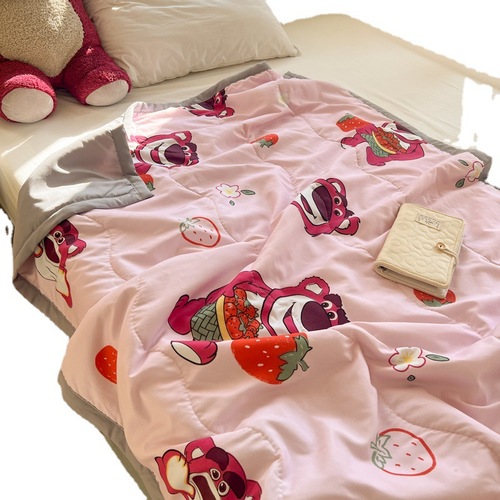 Cartoon Disney Children's Summer Quilt Infant and Toddler Noon Quilt Lunch Break Quilt Summer Quilt Air Conditioner Quilt Live Broadcast Gift Wholesale