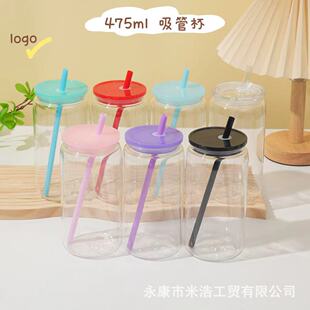 ��ɫpc÷ɭƿ 475ml�Ό��������ܱ� ͸����֭�����ȱ��̲豭