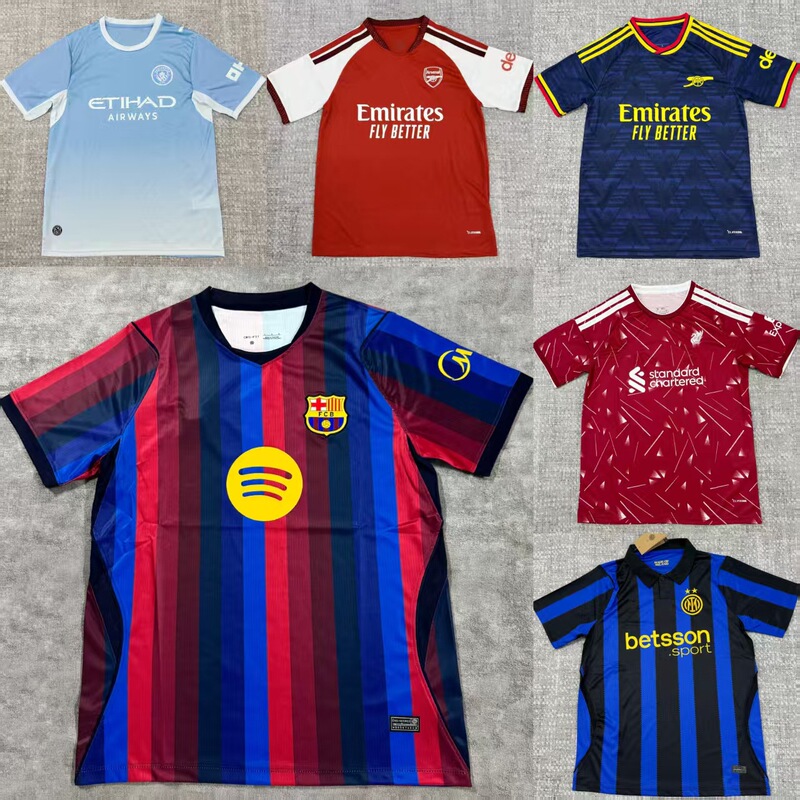 2627 Popular Club Jerseys, Fan Versions of the Five Major Leagues, Real Madrid, Manchester City, Bayern, Arsenal, One-Piece Drop Shipping 2627 Popular Club Jerseys, Fan Versions of the Five Major Leagues, Real Madrid, Manchester City, Bayern, Arsenal, One-Piece Drop Shipping