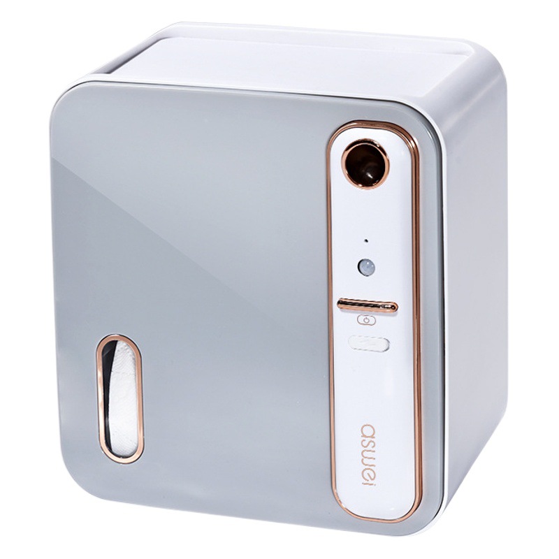 Aromaterapia inteligente caja de pañuelos higiénicos papel higiénico rack de almacenamiento papel higiénico rollo de tejido caja ponche-libre a prueba de agua