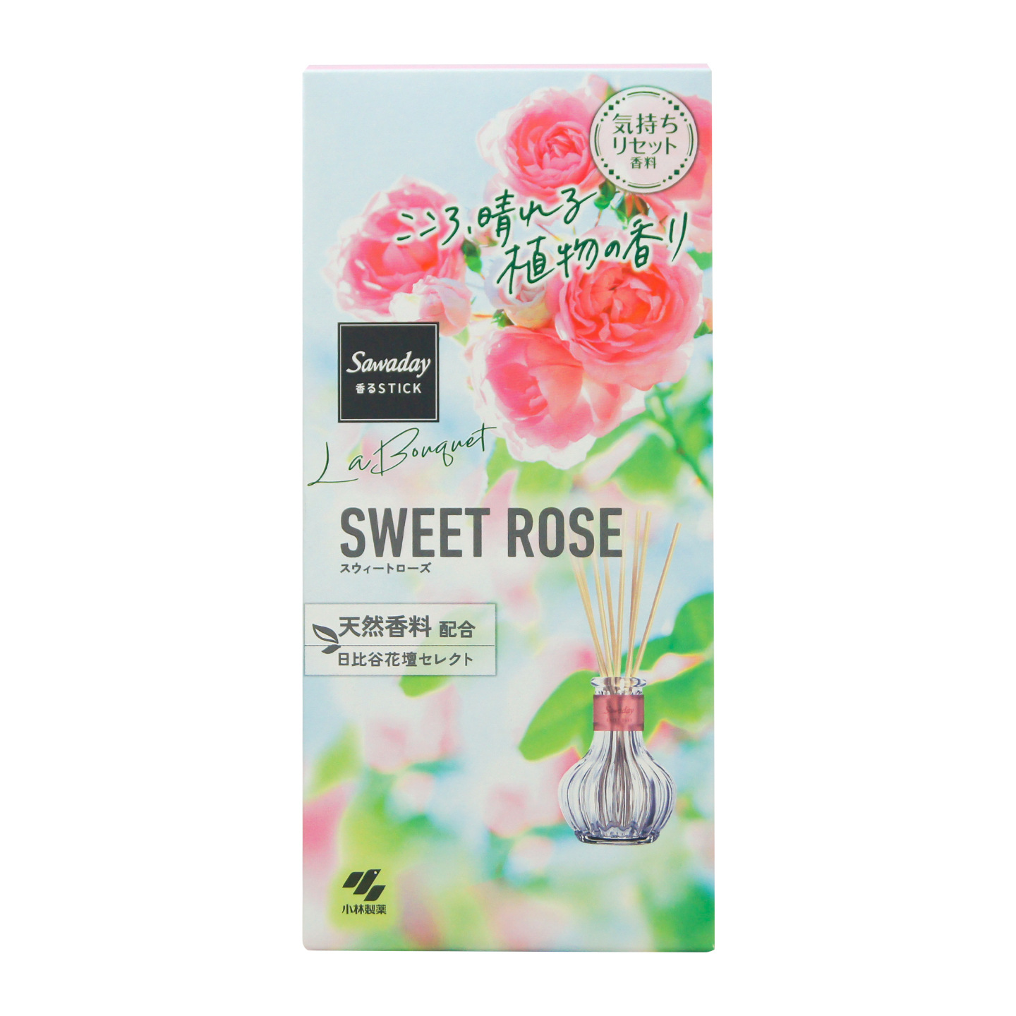 日本原装輸入室内小林消臭元香薫木棒消臭空気フレッシュ芳香剤70ml