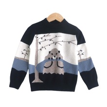 厂货高端品质男女童100%纯山羊绒衫大中小童厚款毛衣冬保暖婴儿