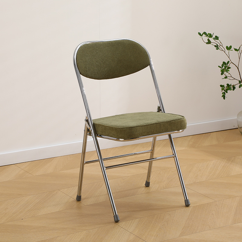 전기 도금된 다리 올리브 그린 코듀로이 천