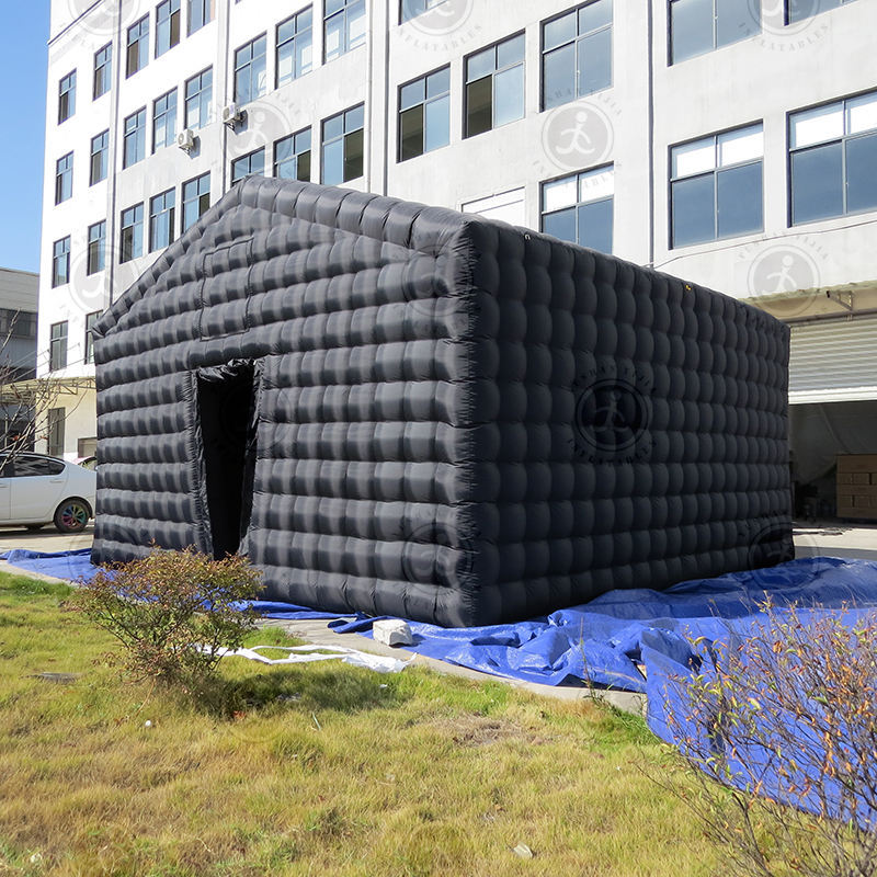Travel inflatable square music tent