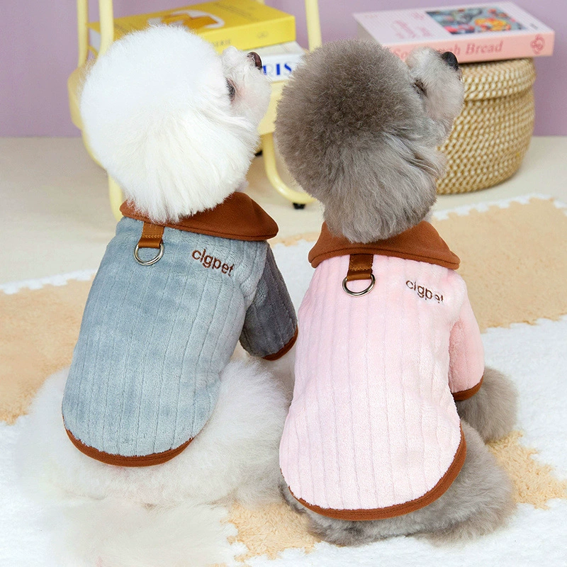 Трансграничная новая одежда для собак CLGPET джентльмен фланелевая собака фланелевая лучше, чем медведь Тедди одежда для домашних животных