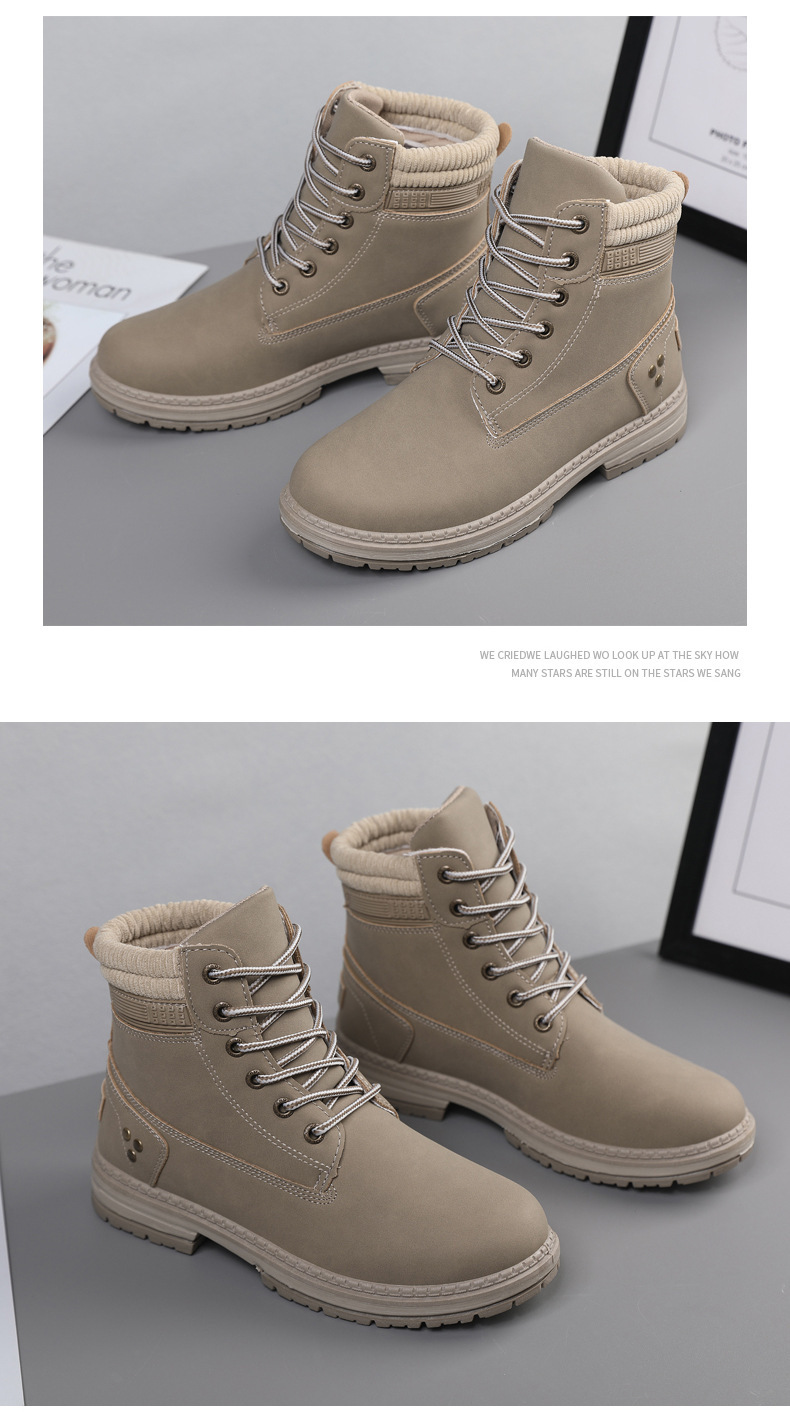 2023 nuovi stivali Martin in stile coreano di grandi dimensioni stivali da donna per il commercio estero transfrontaliero stivali da esterno con suola spessa autunnali e invernali all-match sin_voghion.com