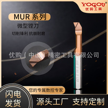 小孔镗刀MUR整体钨钢高硬合金微型内孔车刀走心机数控镗孔刀