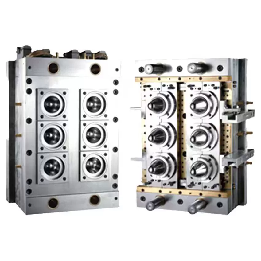 源头厂家支持定制瓶胚模具 PET食品级坚果花茶塑料罐注塑模