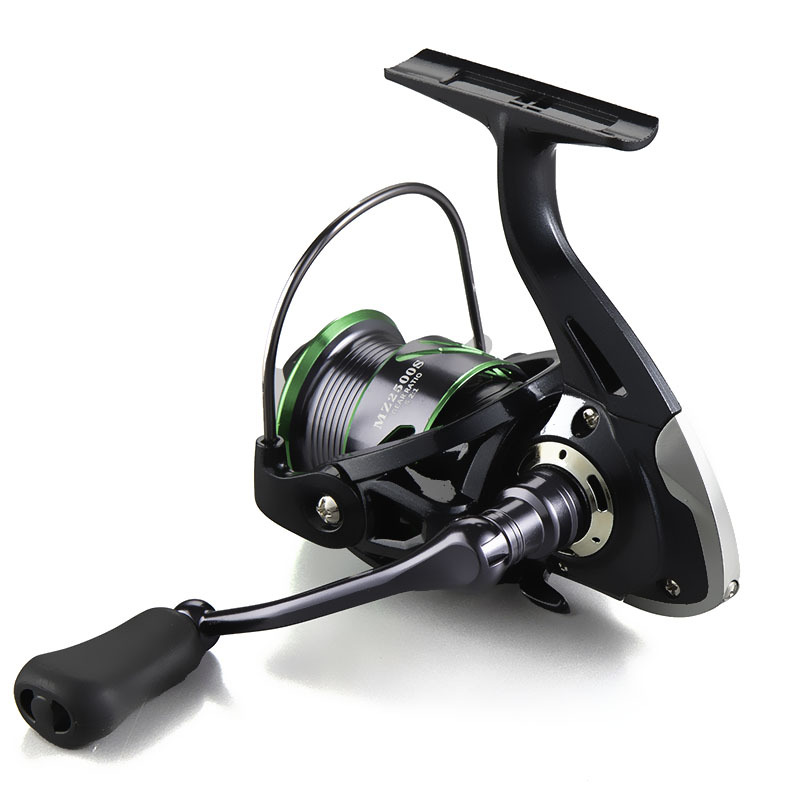 Golden Shark King carrete de pesca de metal completo Bisel micro-objeto taza de alambre superficial taza de alambre profundo rueda giratoria no brecha carrete de pesca