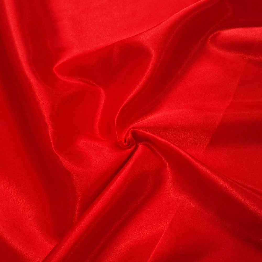Polyester Satin Fabric By The