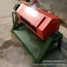 不锈钢球自动严磨机卧式滚筒式研磨机火烧铁批量处理抛光机图片