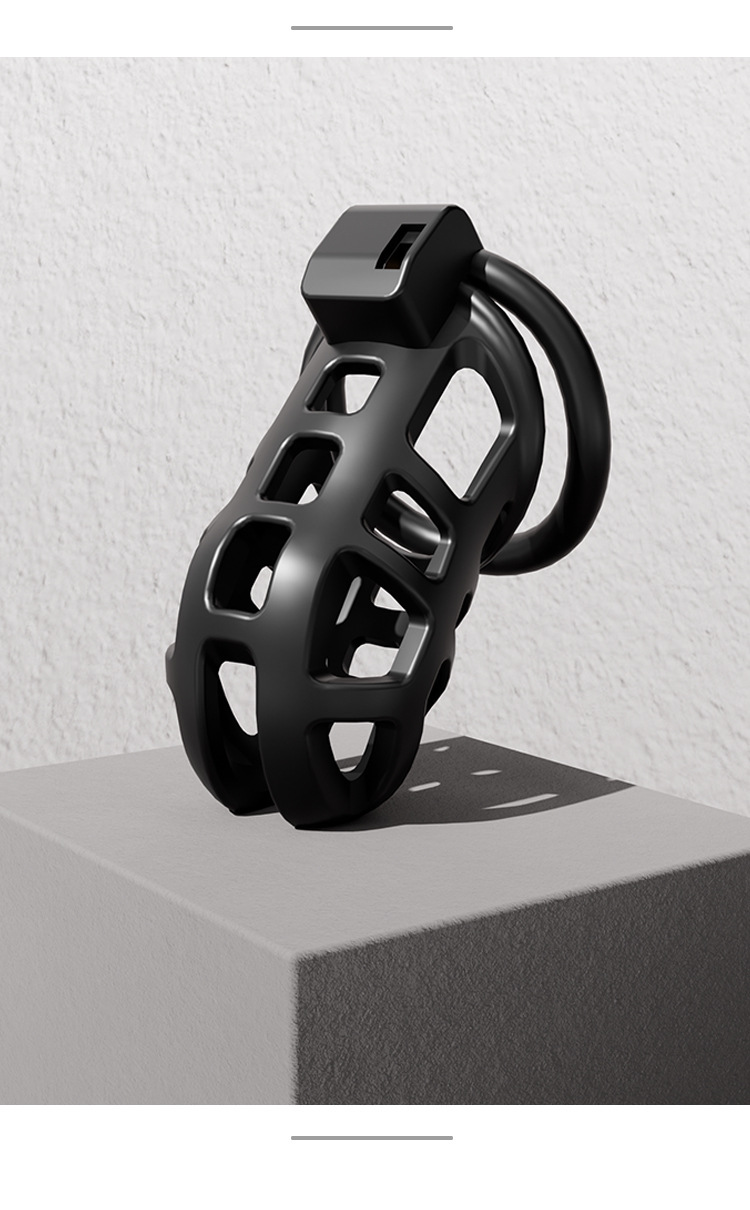 Jiuai Bird Cage Chastity Lock ABS Adult Bondage Alternative — detail image 19