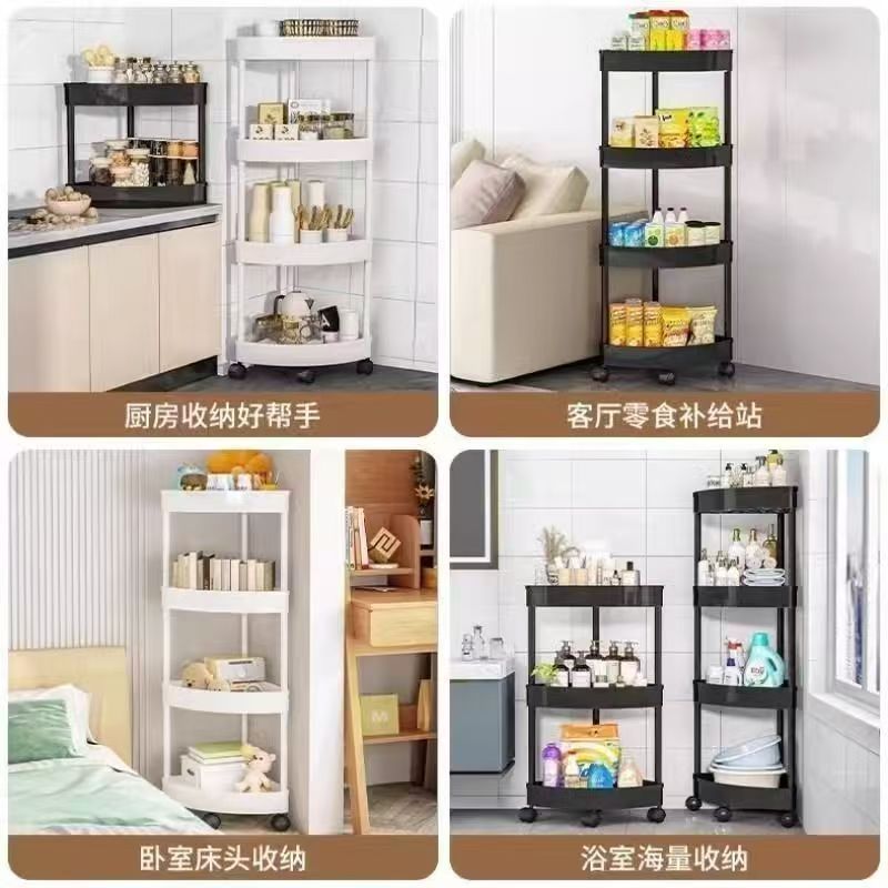 Triangular Corner Rack for Bathroom, Floor-Standing Toilet, Restroom, Bathroom Storage Rack, Multi-Layer Kitchen Shelf for Narrow Spaces