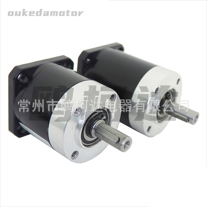 42mm 行星减速箱 可以装在5mm轴径的步进电机 无刷电机 钢齿 重载