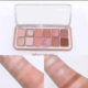 Capel fruit and vegetable twelve-color eye shadow plate pearlescent matte glitter European and American hot dragon fruit powder ink plate hot girl makeup