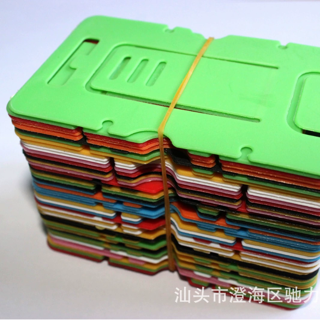 Folding handheld cards, table phone holder for business cards